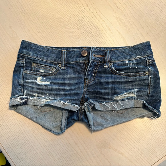 American eagle denim booty shorts - Picture 1 of 6